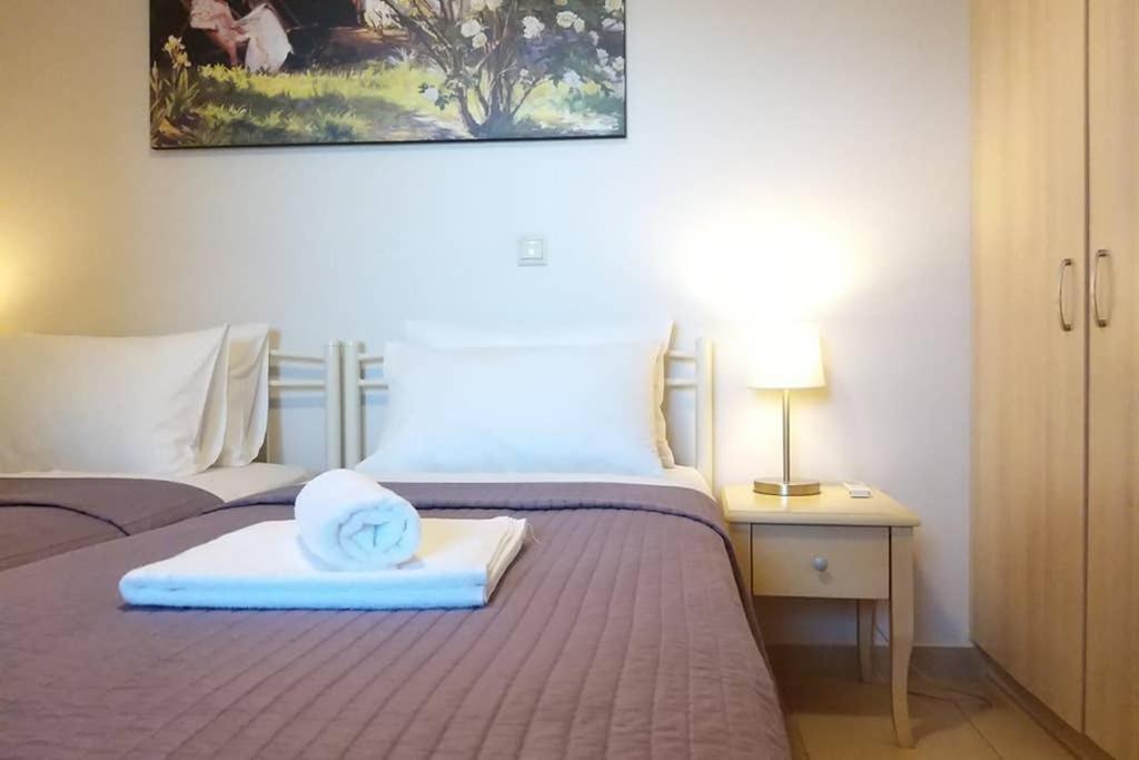 New, Modern, Bright And Independent Apartment 83 M2, With Garden, 5Min To The Beach And The City Center Каламата Экстерьер фото